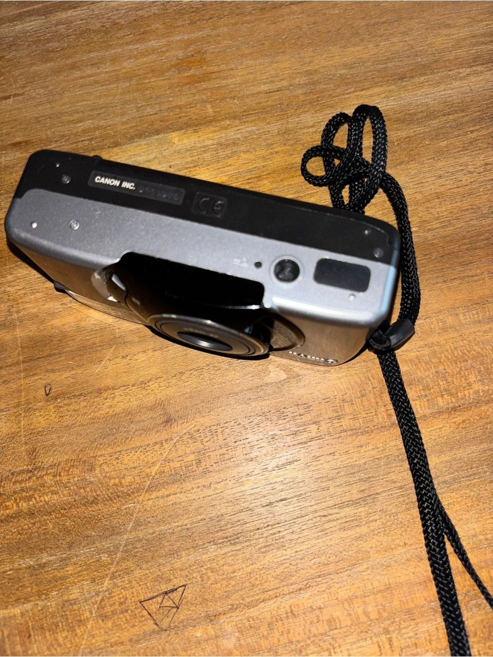 Canon Prima Super 105 Compact Camera in Silver and Black